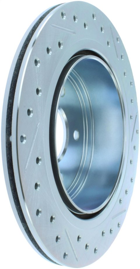 StopTech 89-96 Nissan 300ZX Select Sport Slotted & Drilled Right Rear Brake Rotor thumbnail 1