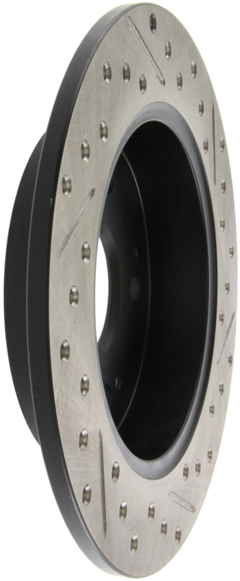 StopTech 06-09 Honda Civic Ex/Si Slotted & Drilled Right Rear Rotor thumbnail 1