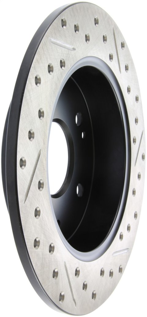 StopTech 06-09 Honda Civic Ex/Si Slotted & Drilled Right Rear Rotor thumbnail 6