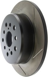StopTech Power Slot 00-05 Lexus IS300 Rear Left SportStop Slotted Rotor thumbnail 5