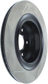 StopTech Power Slot 07-08 Infiniti G35 2WD Sport Sedan / 08-09 G37 SportStop Slotted Rear Left Roto thumbnail 1