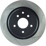 StopTech Power Slot 07-08 Infiniti G35 2WD Sport Sedan / 08-09 G37 SportStop Slotted Rear Left Roto thumbnail 2