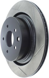 StopTech Power Slot 07-08 Infiniti G35 2WD Sport Sedan / 08-09 G37 SportStop Slotted Rear Left Roto thumbnail 5