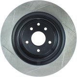 StopTech Power Slot 07-08 Infiniti G35 2WD Sport Sedan / 08-09 G37 SportStop Slotted Rear Left Roto thumbnail 6