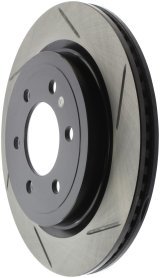 StopTech 2018 Ford F-150 Sport Slotted Rear Left Brake Rotor thumbnail 4