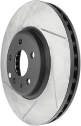 StopTech 09-10 Audi A4 / 08-10 A5 / 10 Audi S4 Front Right Slotted Rotor thumbnail 5