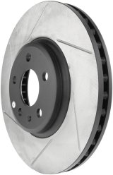 StopTech 09-10 Audi A4 / 08-10 A5 / 10 Audi S4 Front Right Slotted Rotor thumbnail 8
