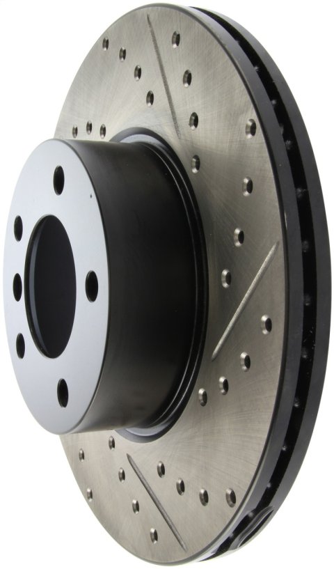 StopTech 9/07-09 BMW 328 Slotted & Drilled Left Front Rotor thumbnail 6