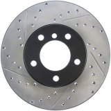 StopTech 9/07-09 BMW 328 Slotted & Drilled Right Front Rotor thumbnail 1