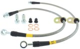 StopTech 08-10 EVO X AWD Stainless Steel Rear Brake Lines thumbnail 3