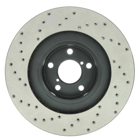 StopTech 02-10 WRX Drilled Left Front Rotor thumbnail 2