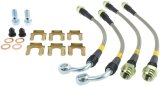 StopTech 05-06 LGT Stainless Steel Rear Brake Lines (4 Line Kit) thumbnail 3
