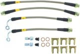 StopTech 05-06 LGT Stainless Steel Rear Brake Lines (4 Line Kit) thumbnail 4