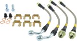 StopTech 05-06 LGT Stainless Steel Rear Brake Lines (4 Line Kit) thumbnail 5