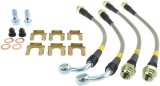 StopTech 05-06 LGT Stainless Steel Rear Brake Lines (4 Line Kit) thumbnail 6