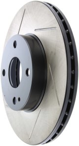 StopTech Power Slot 94-97/99-05 Mazda Miata (01-05 Normal Suspension Only) Slotted Front Right Rotor thumbnail 4