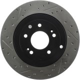 StopTech 10 Hyundai Genesis Coupe w/ Factory Brembo Slotted & Drilled Right Rear Rotor thumbnail 1