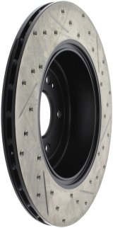 StopTech 10 Hyundai Genesis Coupe w/ Factory Brembo Slotted & Drilled Right Rear Rotor thumbnail 4