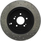 StopTech 10 Hyundai Genesis Coupe w/ Factory Brembo Slotted & Drilled Right Rear Rotor thumbnail 6