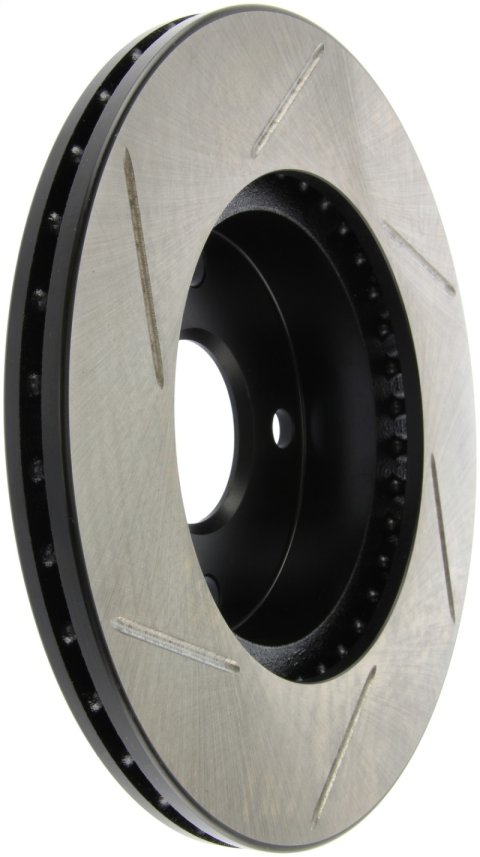 StopTech Power Slot 89-93 Mazda Miata SportStop Slotted Front Left Rotor thumbnail 1