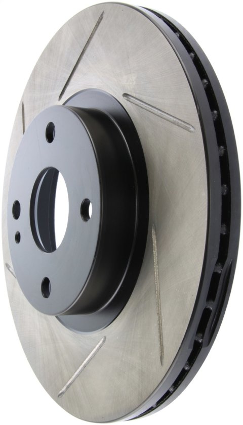 StopTech Power Slot 01-05 Mazda Miata Sport Suspension/Turbo SportStop Slotted Front Right Rotor thumbnail 4