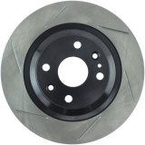 StopTech Power Slot 01-05 Mazda Miata Sport Suspension/Turbo SportStop Slotted Rear Right Rotor thumbnail 2