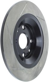 StopTech Power Slot 01-05 Mazda Miata Sport Suspension/Turbo SportStop Slotted Rear Left Rotor thumbnail 1