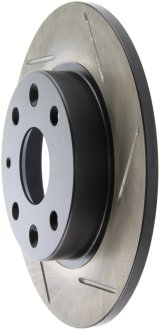 StopTech Power Slot 89-93 Mazda Miata SportStop Slotted Rear Left Rotor thumbnail 4