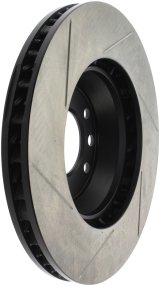 StopTech Power Slot 07-10 Audi Q7 / 03-10 Porsche Cayenne Left Front Slotted Rotor thumbnail 1