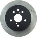 StopTech Power Slot 06-09 Lexus GS Series / 06-10 IS350 Rear Right Slotted Rotor thumbnail 2