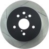 StopTech Power Slot 06-09 Lexus GS Series / 06-10 IS350 Rear Right Slotted Rotor thumbnail 8
