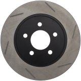 StopTech Power Slot 05-10 Mustang V6/4.0L / GT V8-4.6L Rear Left Slotted Rotor thumbnail 2