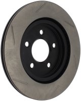 StopTech Power Slot 05-10 Mustang V6/4.0L / GT V8-4.6L Rear Left Slotted Rotor thumbnail 4