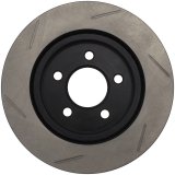 StopTech Power Slot 05-10 Mustang V6/4.0L / GT V8-4.6L Rear Left Slotted Rotor thumbnail 6