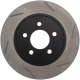 StopTech Power Slot 05-10 Mustang V6/4.0L / GT V8-4.6L Rear Right Slotted Rotor thumbnail 1