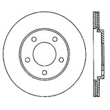 StopTech Power Slot 05-10 Mustang V6/4.0L / GT V8-4.6L Rear Right Slotted Rotor thumbnail 2