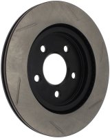 StopTech Power Slot 05-10 Mustang V6/4.0L / GT V8-4.6L Rear Right Slotted Rotor thumbnail 4