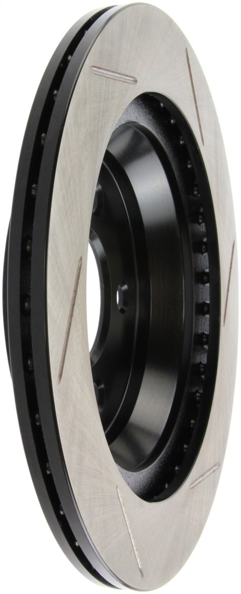 StopTech Power Slot 94-04 Ford Mustang Rear Right Slotted Rotor thumbnail 1