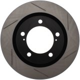 StopTech Power Slot 08-09 Toyota Sequoia / 07-09 Tundra Slotted Left Front Rotor thumbnail 2