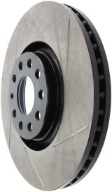 StopTech Power Slot 01-06 Audi Allroad / 05-09 A4 / 6/99-04 A6 / 99-02 S4 Left Front Slotted Rotor thumbnail 5