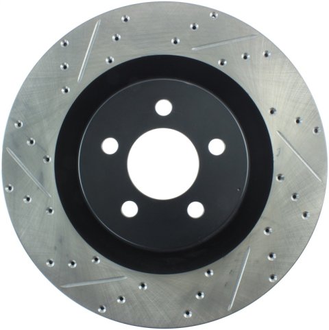 StopTech SportStop 06-09 Chrysler SRT-8 Front Right Drilled & Slotted Rotor thumbnail 1