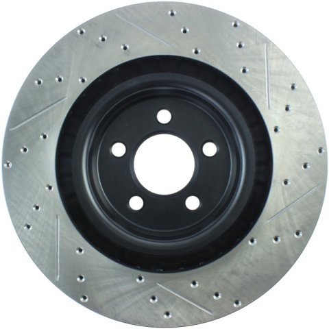 StopTech SportStop 06-09 Chrysler SRT-8 Front Right Drilled & Slotted Rotor thumbnail 6