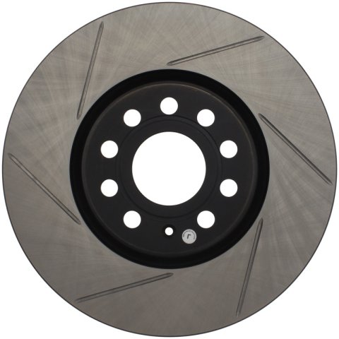 StopTech Power Slot 06-10 Audi A3 / 08-10 TT / 06-09 VW GTI Mlk V/Passat Right Front Slotted Rotor thumbnail 2