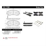 Posi-Quiet 10-16 Nissan 370Z w/ Std Brakes / 14-15 Infiniti Q50 Front Ceramic Brake Pads thumbnail 1