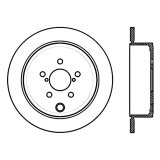 Stoptech 09-10 Subaru Forester / 08-10 Impreza/WRX Rear CRYO-STOP Rotor thumbnail 7