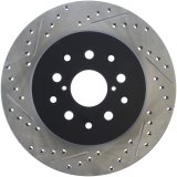 StopTech 5/93-98 Toyota Supra Right Rear Slotted & Drilled Rotor thumbnail 1