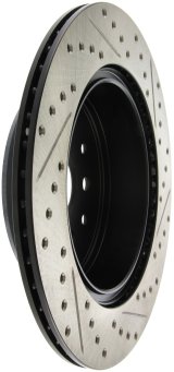 StopTech 5/93-98 Toyota Supra Right Rear Slotted & Drilled Rotor thumbnail 5