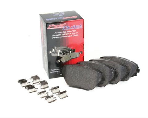 Posi-Quiet 06-10 Jeep Commander / 05-10 Grand Cherokee Exc. SRT-8 Front Brake Pads thumbnail 1