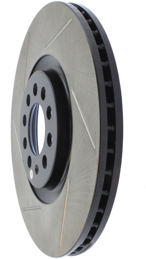 StopTech Power Slot 3/99-06 Audi TT/00-06 TT Quattro / 03-05 VW Golf GTi Right Front Slotted Rotor thumbnail 1