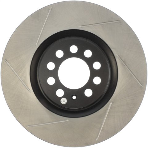 StopTech Power Slot 3/99-06 Audi TT/00-06 TT Quattro / 03-05 VW Golf GTi Right Front Slotted Rotor thumbnail 6